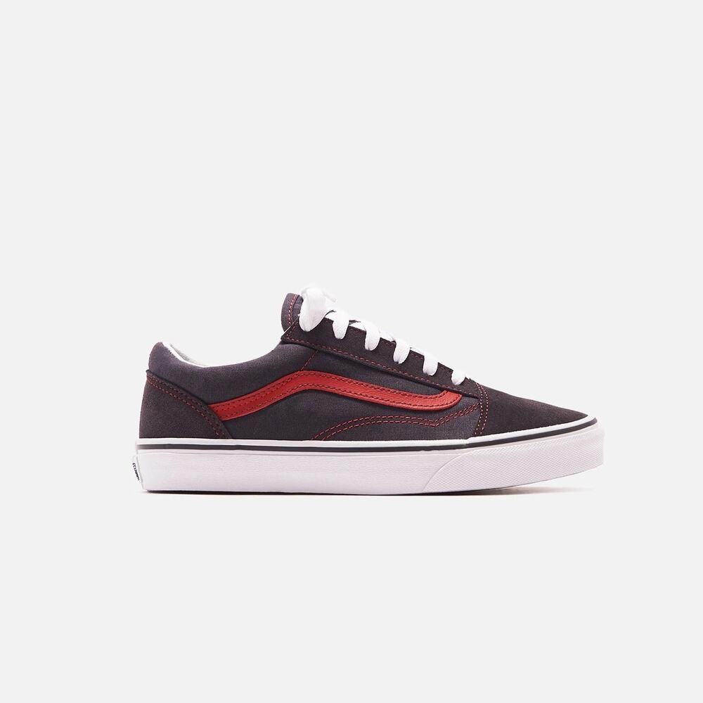 NEW Vans Old Skool Asphalt Red VN0A4UHZ2K0 5.5Y/ 7 Women's Sneakers